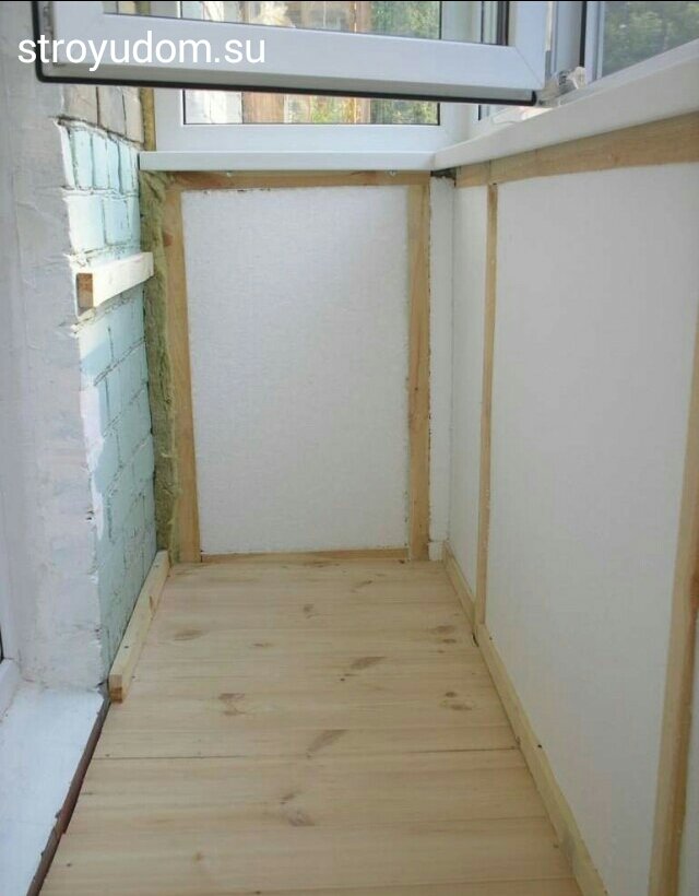 утепление балкона